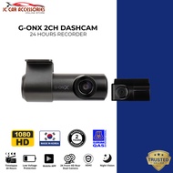 GNet G-ONX 1080P FHD|FHD 2CH Car Dashcam Full Set Front + Rear + Cable + SD Card (32GB)