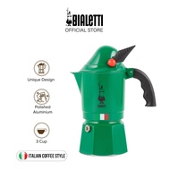 Bialetti Break Alpina Moka Pot Italian Ground Coffee Espresso Maker Stovetop Long-Lasting Aluminum Barista