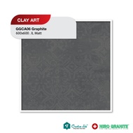 NIRO GRANITE TILES CLAY ART GCA06 | 600x600mm IL MATT 1pc