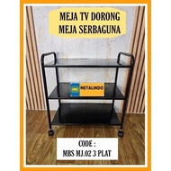 MBS TV Table TV Shelf Minimalist Table Multipurpose Push Table