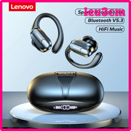 LEUC3M หูฟังบลูทูธ5.3 XT80 Lenovo True Wireless ปุ่มควบคุมหูฟังพร้อมไมโครโฟนเฮดเซ็ตกันน้ำลดเสียงรบกวน