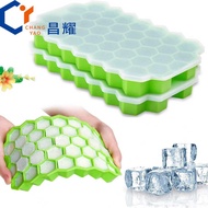 Honeycomb Ice Cube Ice Cube Box DIY 37 Cube Popsicle Mold Silicone Tape Cover Ice Cube Mold Honeycom