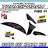 Striping STICKER TRANSPARENT UV MOTORCYCLE YAMAHA FINO V4 MOTORCYCLE STRIPING