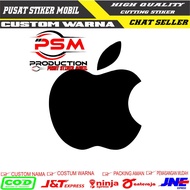 1pcs side Apple cutting sticker apple car sticker