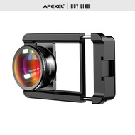 Ống kính Macro cho điện thoại Apexel 100mm + CPL 4K HD - Có kẹp điện thoại đa năng