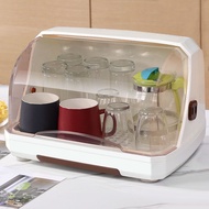 Desktop Storage Box Cup Storage Rack Dustproof Drain Storage Organize Box Cup Glass Water Cup Holder