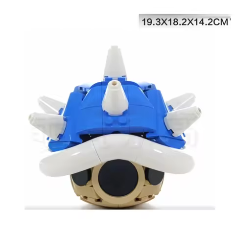 Game Anime Figures 40787 Shell Turtle Model Sets DIY Creative Building Kid Toys Christmas Gift