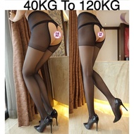 Sexy Open Crotch Stocking Elasticity Stocking M to xxl Can fit up to 120kg Sch 4XL PLUS SIZE SOCKS