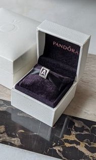 Pandora 字母A串飾 手鏈 絕版正品
