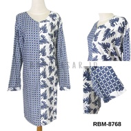 BAJUBANG.ID RBM-8768 LONG-SLEEVED BATIK DRESS BIGSIZE JUMBO LD 120CM
