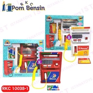 Mainan Anak Spbu Mini - Smol Play It Real Pom Bensin Lampu &amp; Suara Rkc