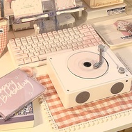 Bluetooth Speaker Player Gifts Good Things Oldfashioned Bluetooth cd Player HighQuality Album Retro 