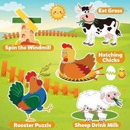 GOLIYEAN Montessori Busy Book for Toddlers 1-3, Montessori Toys Busy Board for 1 Year Old Boy Girl B