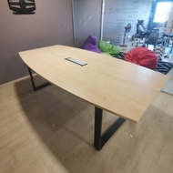 Boat Shape Meeting Table Conference Table (6 Feet/8 Feet) - Home And Office System - V-SQ Series