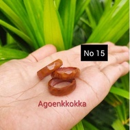 Brown cutting ring size 15 kokka kaukah