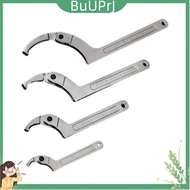 Crescent Wrench Set Adjustable C-Pin Wrench Hook Wrench for Tightening and Locking of Vehicle Mechan