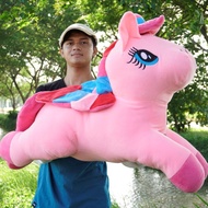 BONEKA KUDA PONY UNICORN SUPER JUMBO 1 METER