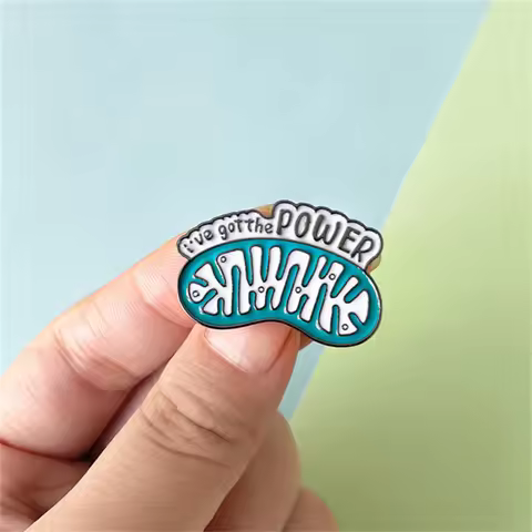 Mitochondria Biology Enamel Pin Cute Funny Brooch Science Microbiology Brooch Coat Lapel Badge for S
