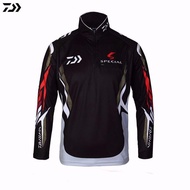 Best Daiwa Anti-Ultraviolet Fishing Shirt Jacket Sun Fishing Shirt Sportswear Long Sleeve DAWAD Customization