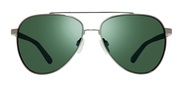 Sunglasses Arthur: Polarized Crystal Glass Lens with Metal Aviator Frame
