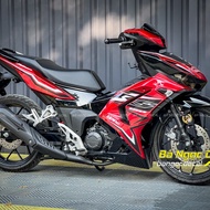 RS sticker for Winner X V3 car in Standard Red, Black, HRC Red