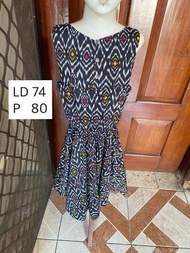 Dress Batik Anak Perempuan - preloved