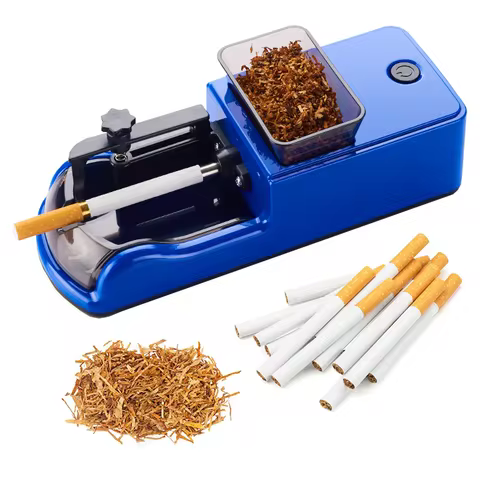 8mm/6.5mm Electric Cigarette Rolling Machine Automatic Cigarettes Tobacco Injector Roller Maker EU U