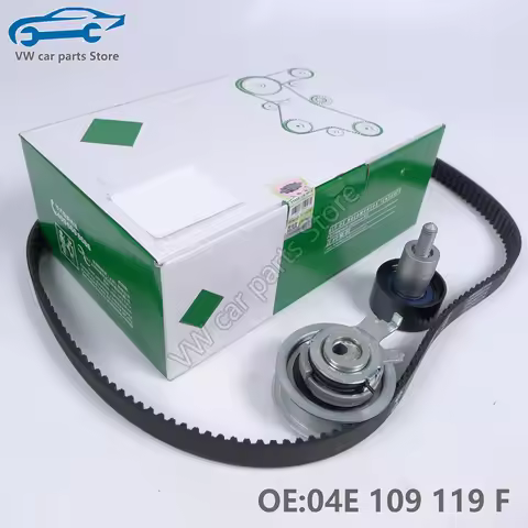 3/4PCS Timing Belt Tensioner Kit For VW Jetta Golf 5 6 For Audi Seat EA211 engine 04E109119F,04E1094
