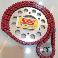 Gear Gir Set SSS Scorpio Rantai Warna 428 - Gear Set Sss Scorpio Rantai Warna