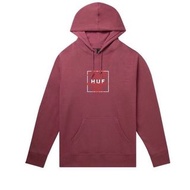Huf box logo hoodie 帽t