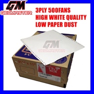 Geomaster 3Ply (500 Fans) Computer Form Computer Form Paper Invoice Paper 3ply 500fans