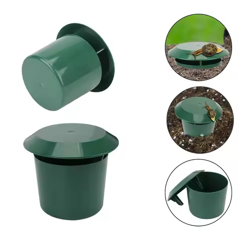 Gintrap Tools Snail Trap Catcher Pests Reject Garden Farm Protector Slug House Animal Pest Repeller 