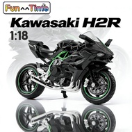 COD KAWASAKI Model H2R 1:18 Toys Alloy Motorcycle