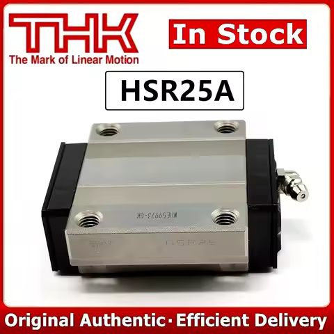 THK Linear Guide Rail Slider HSR25A HSR 25A HSR25 HSR25A1UU HSR25A1SS GK Original Block Carriage