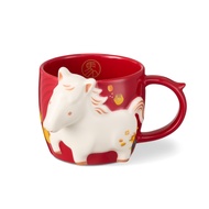 Starbucks Zodiac Horse Ceramic Mug (12oz / 3oz) Starbucks Mug
