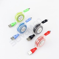 Micro To Usb Retract LED Date Cable Micro To Usb Retract LED Cable.