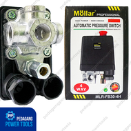 MOLLAR FB30 Automatic Compressor 4 Way Hole Switch Pressure Switch 1/4