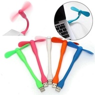 Mini USB Flexible Fan / usb wind Flexible mini fan 2 bamboo stick blades Flexibel Xiao MI