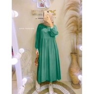 KAYLA MIDI DRES/MIDI DRES TWILL