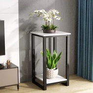 Luo Balcony Plant Bracket Shelf Shelf Flower Pot Rack Indoor Potted Plant Living Room Art Flower Rac
