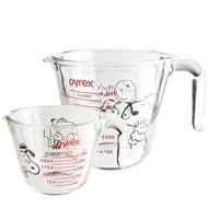Pyrex x peanuts Glass Measuring Cup Limited Edition Glass Measuring Cup 250ml 500ml 1000ml Snoopy Character Products