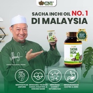 GNI Sacha Inchi Oil Softgel - Herbal Vegetable Fish Oil Omega 3 6 9 Helps Heart, Diabetes & Choleste
