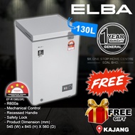 (Authorised Dealer) ELBA 130L Chest Freezer EF-R1380(GR)  / Elba 1380
