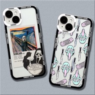 Ghostface Horror Scream Art Phone Case For Xiaomi Mi 12T Pro 12 Lite 11T 11 10T 13 13T Pro Shockproof Soft Cover