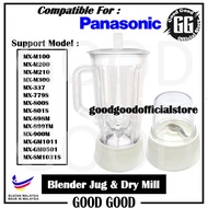 【REFUND IF DAMAGE】✔ PANASONIC BLENDER JUG DRY MILL FOR MX-337 MX-799S MX-898M MX-899TM MX-800S MX-80