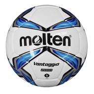 Size 5 TPU Leather Cover 32 Panel Design Molten F5V2000 Vantaggio Football/Soccer Ball White/Blue