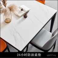 Square Table DU8T Square Oil-Proof Tablecloth Small Square Household Mat Waterproof 71TX Baxian Tabl