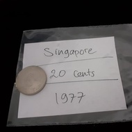Singapore Coin / 20 Cents / 1977