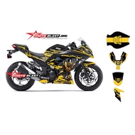 Decal Sticker Ninja 250R FI BLACK BUMBBLE BEE