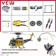 YYE RC Helicopter Spare Parts, Simulation C032 UH1 Model Airplane Accessories,  RC ERA Motor Battery